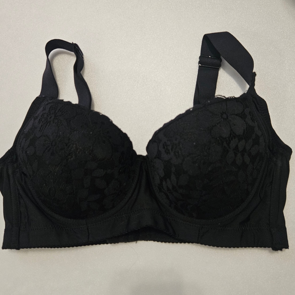 Elegant Black Lace Bra